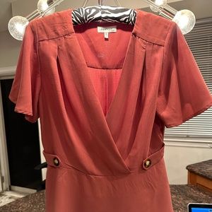 RUST Colored Monteau Los Angeles Size Large Top from Urban Outfitters